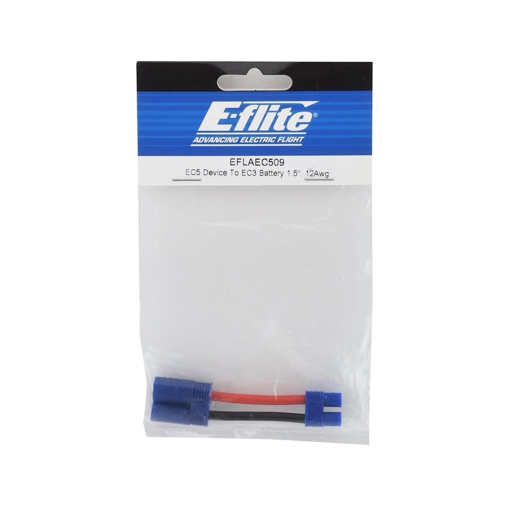 E-flite #EFLAEC509 E-flite EC5 to EC3 Connector Adapter (12AWG) (EC5 Male to EC3 Female)