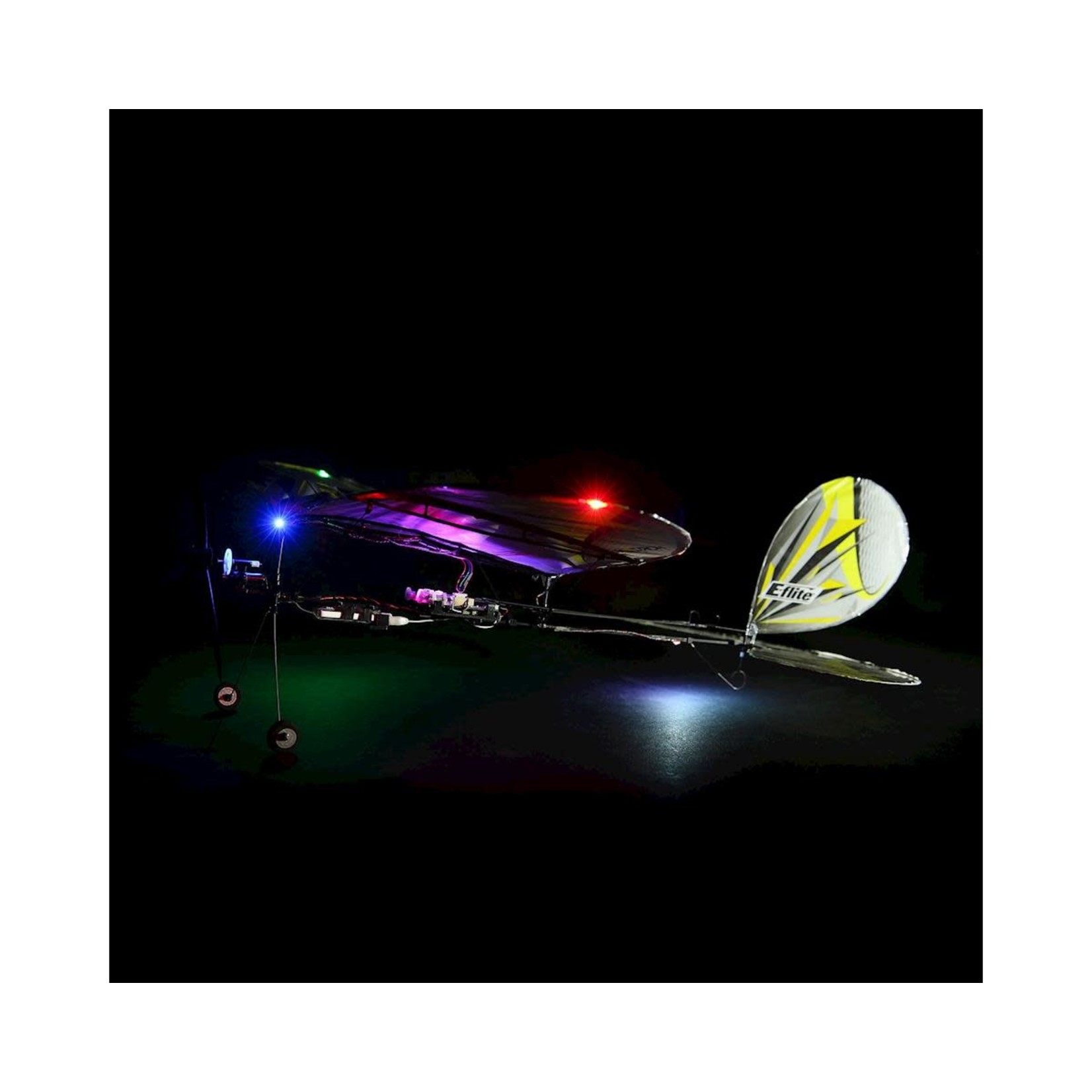 E-flite #EFLU1350 E-flite UMX Night Vapor Basic Bind-N-Fly Electric Airplane (376mm) w/AS3X & SAFE
