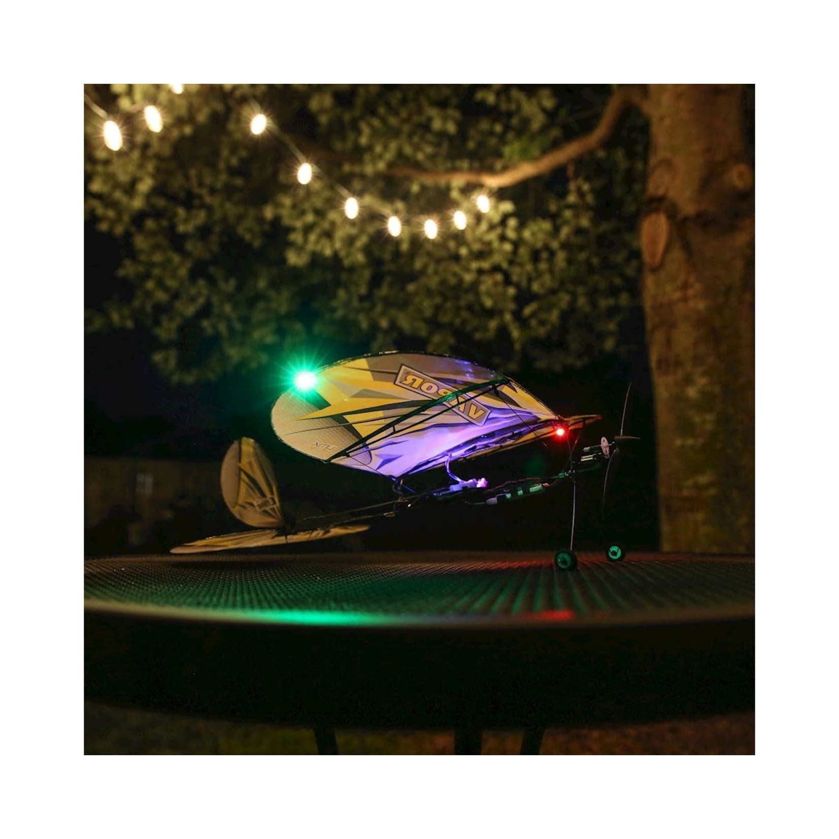 E-flite #EFLU1350 E-flite UMX Night Vapor Basic Bind-N-Fly Electric Airplane (376mm) w/AS3X & SAFE