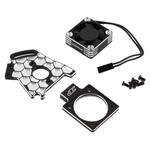 JConcepts #2330-2 JConcepts Slash 4x4/Rustler 4x4 Aluminum Fan & Honeycomb Motor Plate Set