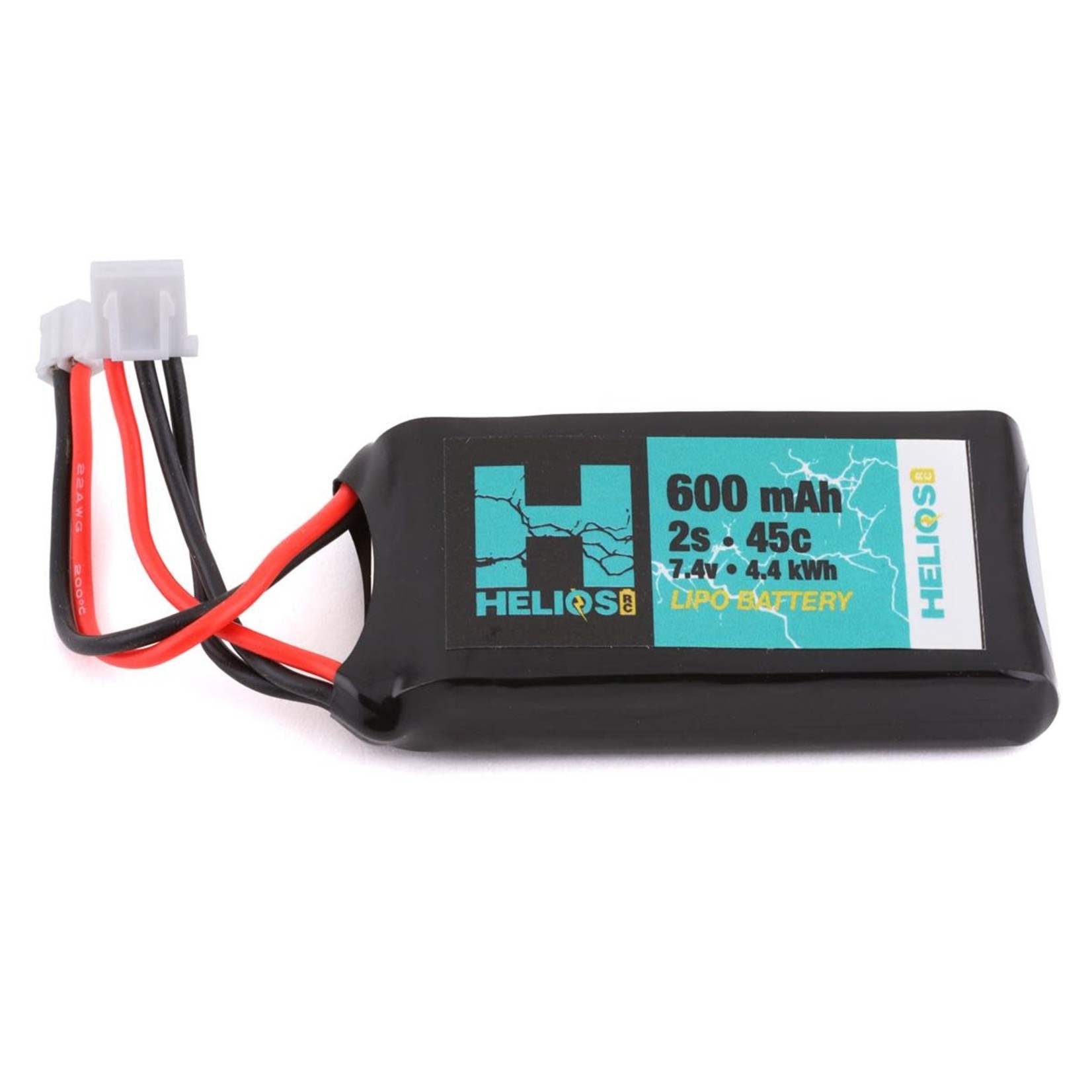 Helios RC #HRC-2S600-45-PH Helios RC 2S 45C LiPo Battery w/PH2.0 Connector (7.4V/600mAh)