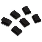 DragRace Concepts DragRace Concepts Self Adhesive Wire Clips (Black) (6) #DRC-710