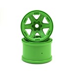 Traxxas #8671G Traxxas 17mm Splined Hex 3.8" Monster Truck Wheels (Green) (2)