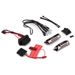 Traxxas Traxxas Complete LED Light Kit (Red) (2) (1/16 E-Revo) #7185A