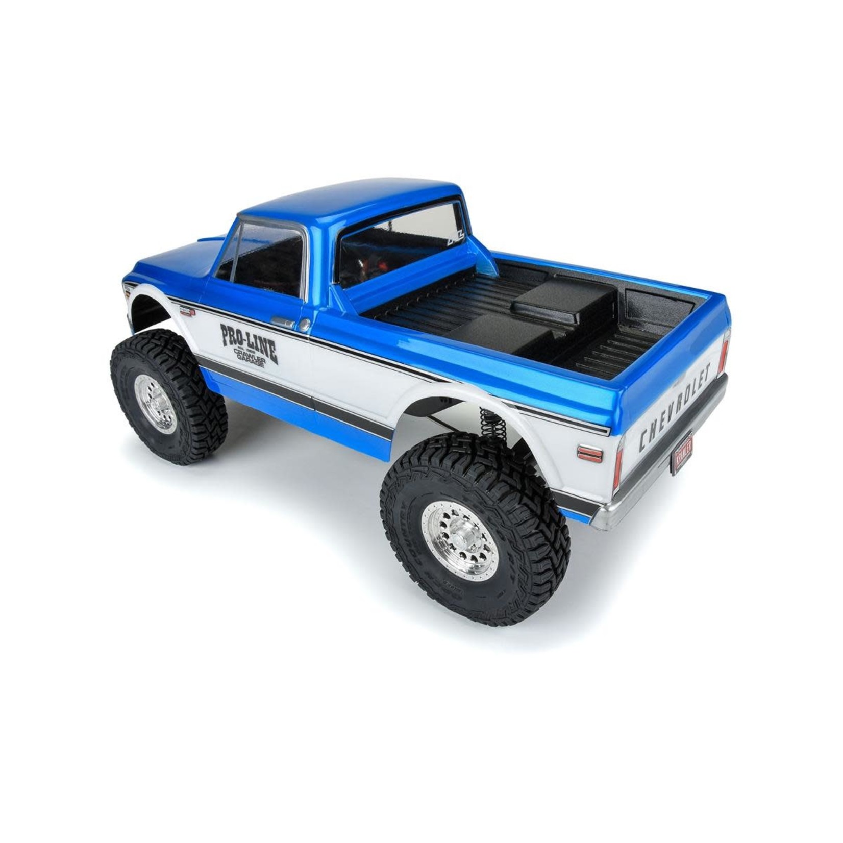 Pro-Line #3604-00 Pro-Line 1/10 1972 Chevy K-10 12.3" Rock Crawler Body (Clear)