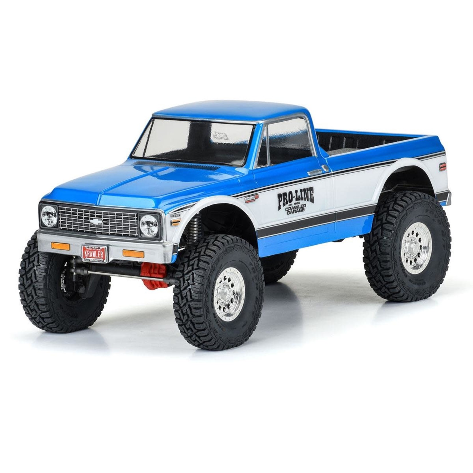 Pro-Line #3604-00 Pro-Line 1/10 1972 Chevy K-10 12.3" Rock Crawler Body (Clear)