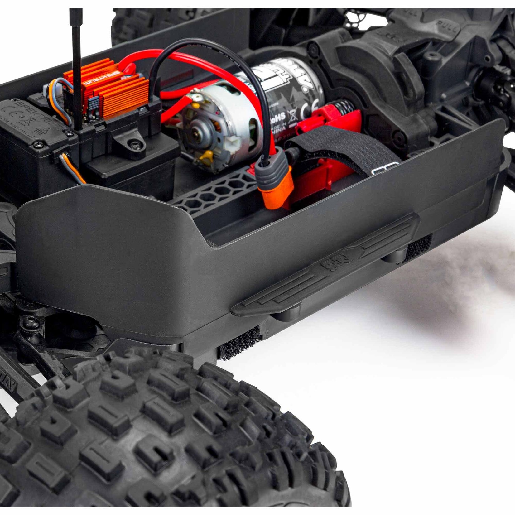 ARRMA Arrma 1/10 Granite 4X2 Boost Mega 550 Brushed Monster Truck RTR, with Battery & Charger, Blue #ARA4102SV4T2