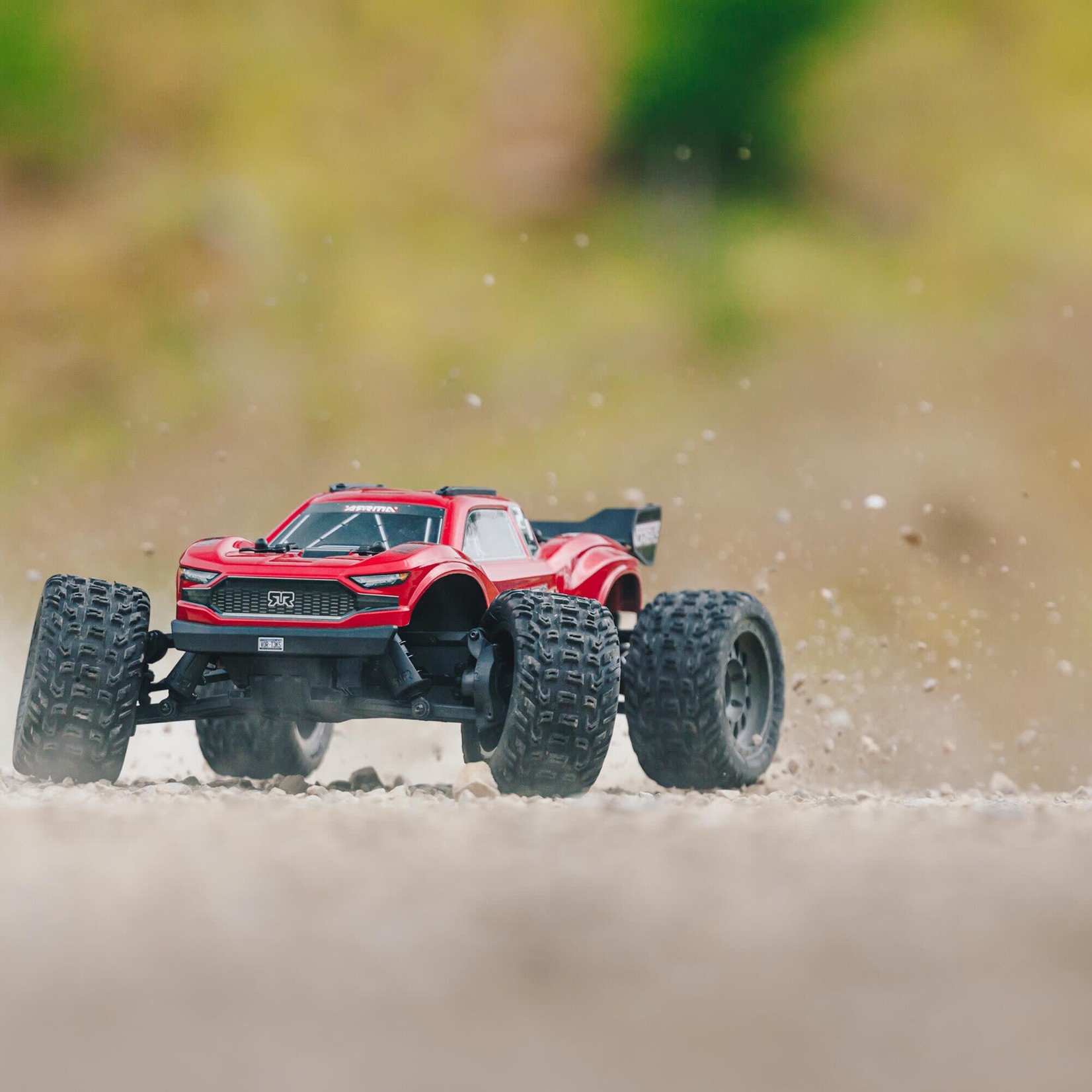 ARRMA #ARA4105SV4T1 Arrma Vorteks 4X2 BOOST 1/10 Electric RTR Stadium Truck (Red) w/SLT2 2.4GHz Radio, Battery & Charger #ARA4105SV4T1