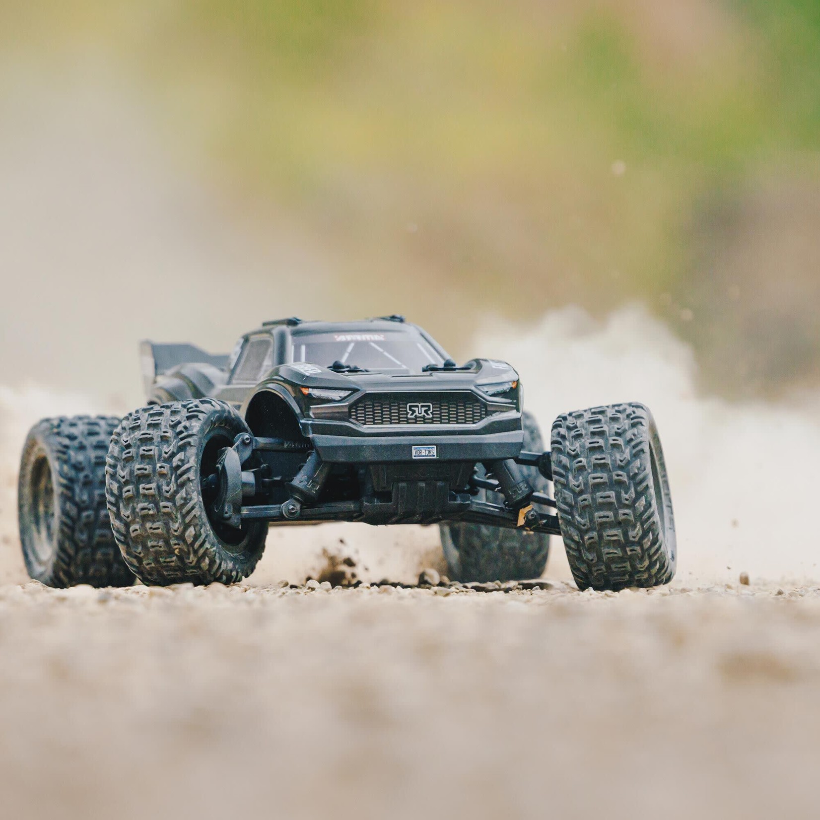 ARRMA #ARA4105SV4T2 Arrma Vorteks 4X2 BOOST 1/10 Electric RTR Stadium Truck (Gun Metal) w/SLT2 2.4GHz Radio, Battery & Charger