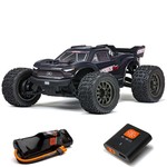 ARRMA #ARA4105SV4T2 Arrma Vorteks 4X2 BOOST 1/10 Electric RTR Stadium Truck (Gun Metal) w/SLT2 2.4GHz Radio, Battery & Charger