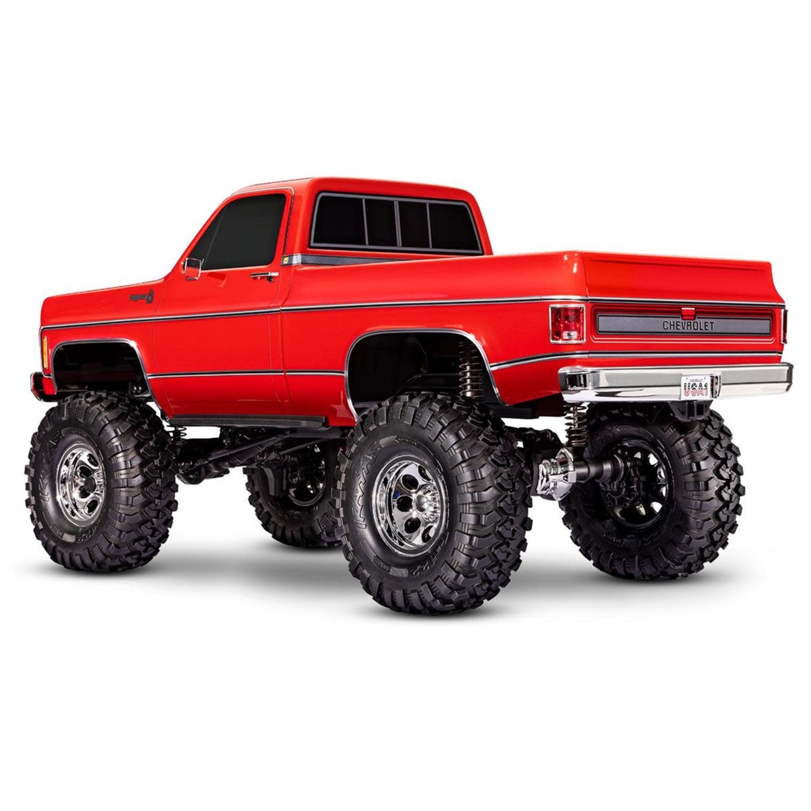 Traxxas Traxxas TRX-4 1/10 High Trail Edition RC Crawler w/'79 Chevy K10 Truck Body (Red) &/TQi 2.4GHz Radio #92056-4-RED