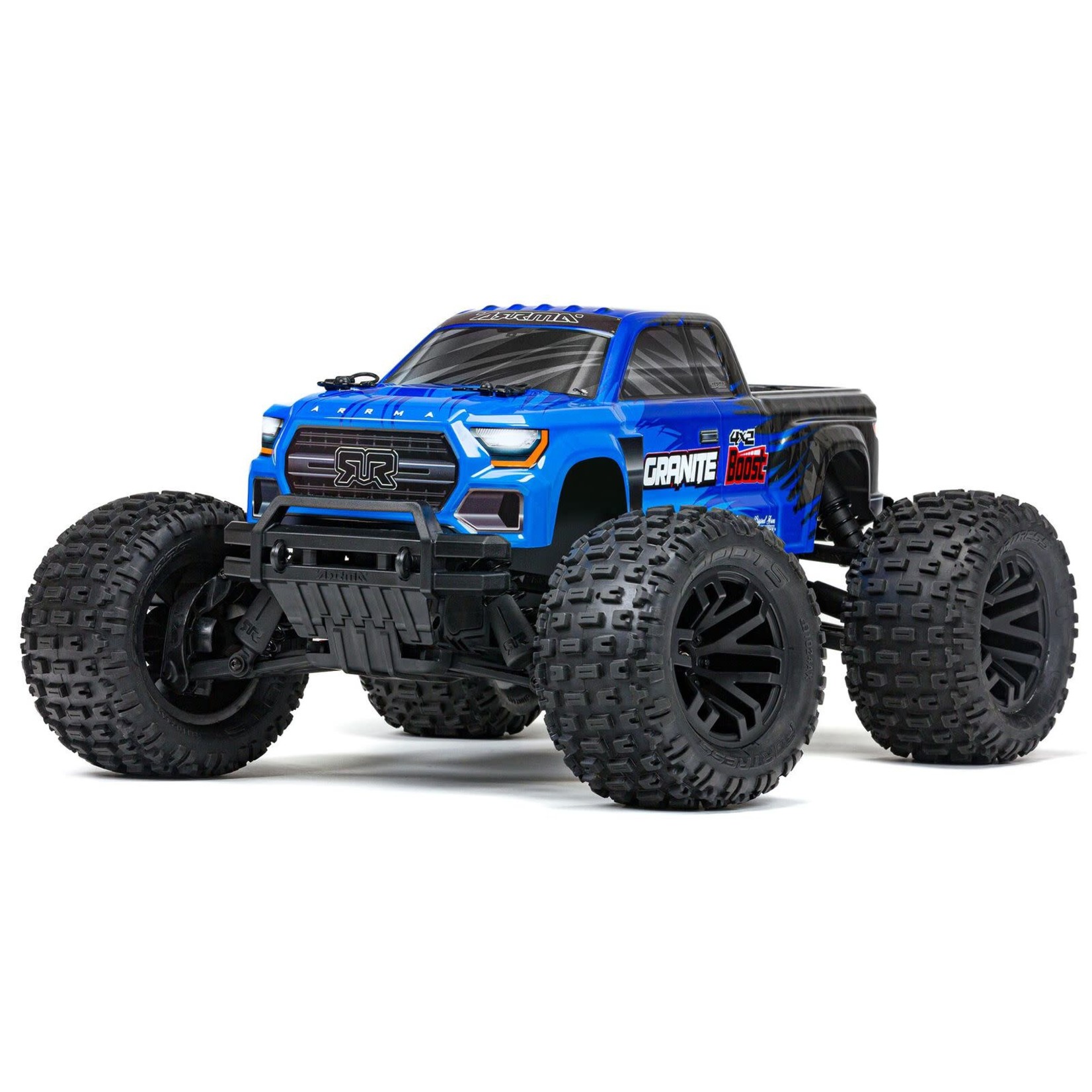 ARRMA #ARA4102V4T2 Arrma Granite 4X2 BOOST 1/10 Electric RTR Monster Truck (Blue) w/SLT2 2.4GHz Radio