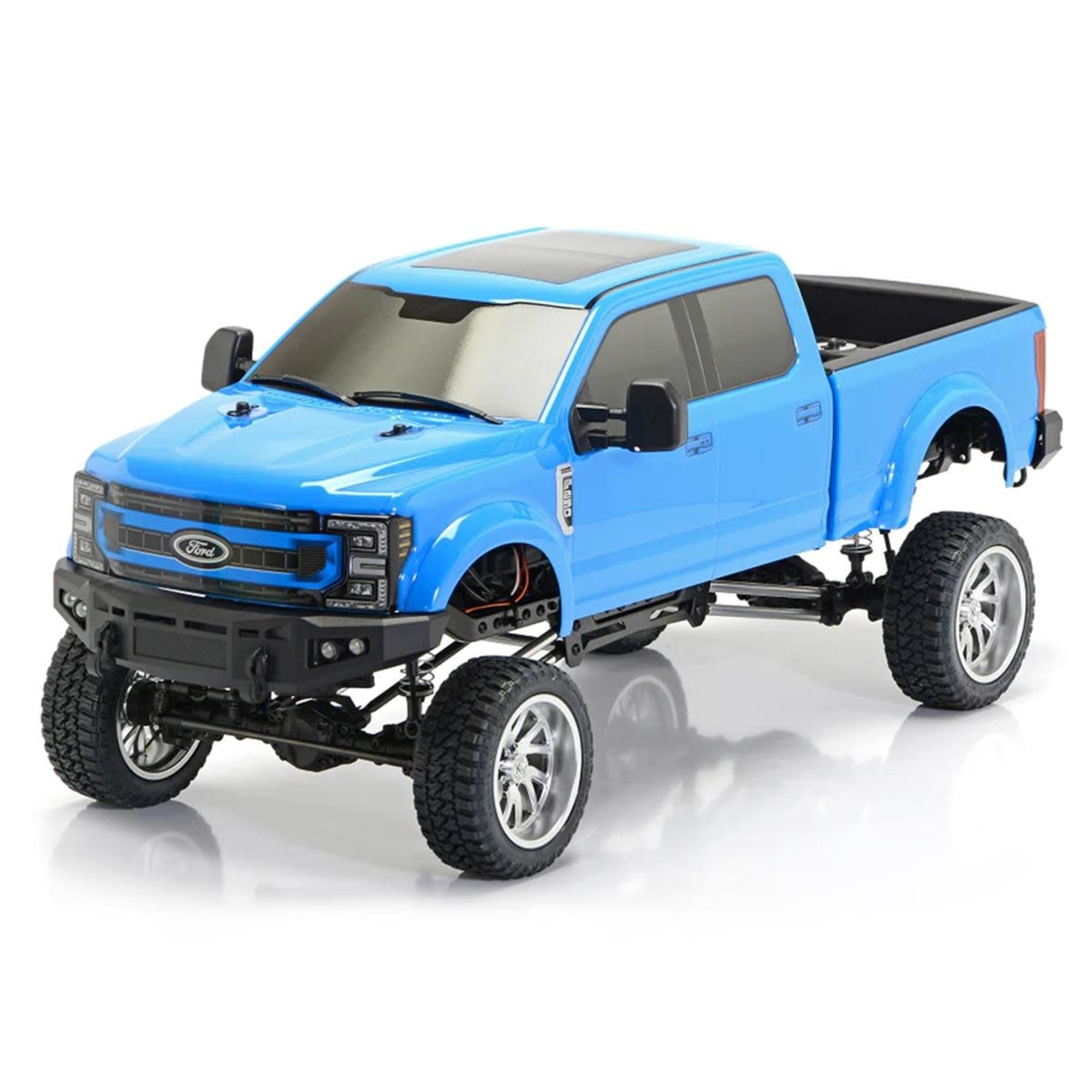 CEN Racing #8992 CEN Ford F250 SD KG1 Lift Edition 1/10 RTR Custom Truck (Daytona Blue) w/2.4GHz Radio