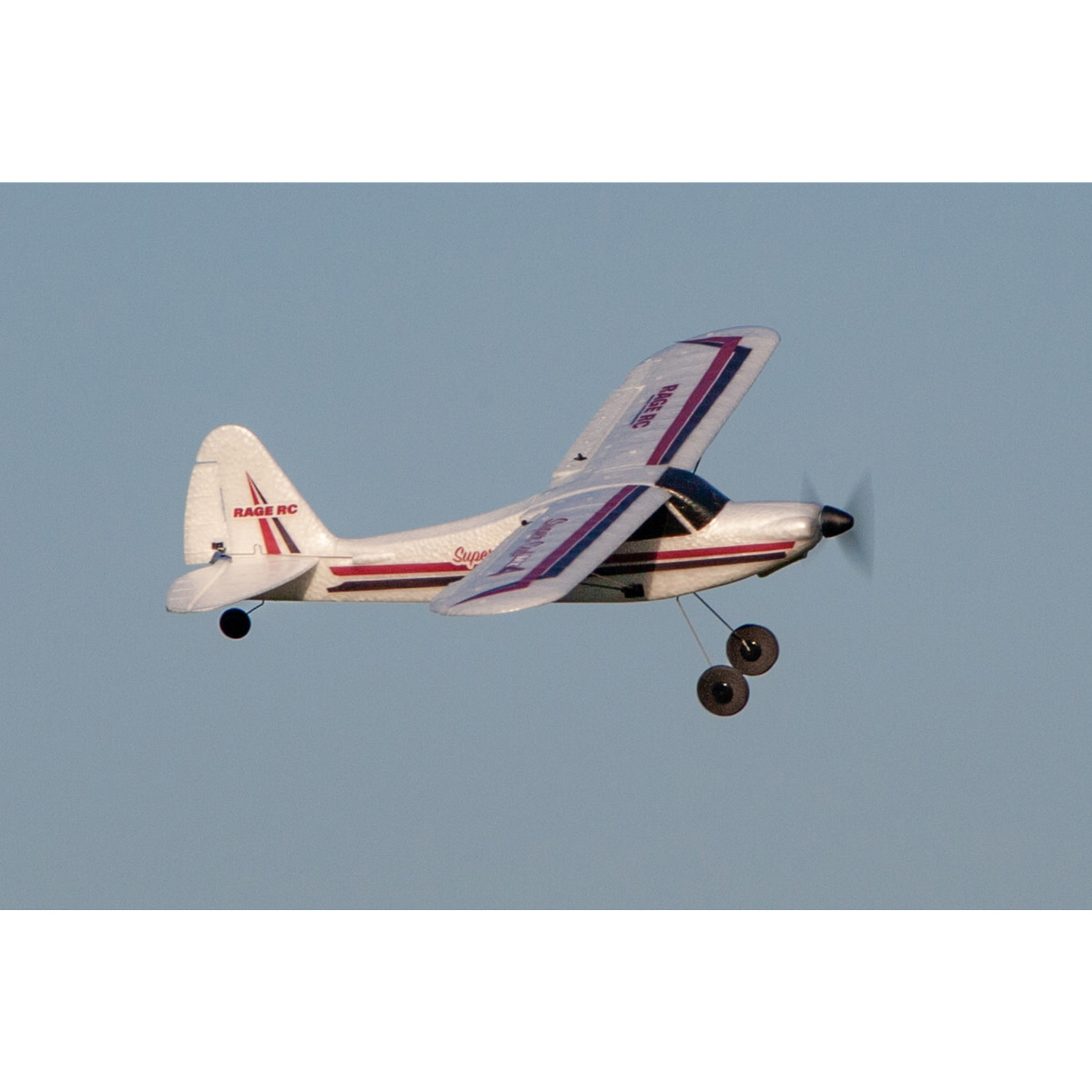 Rage RC #RGRA1114  Rage RC Super Cub MX4 Micro EP 4-Channel RTF Airplane with PASS System