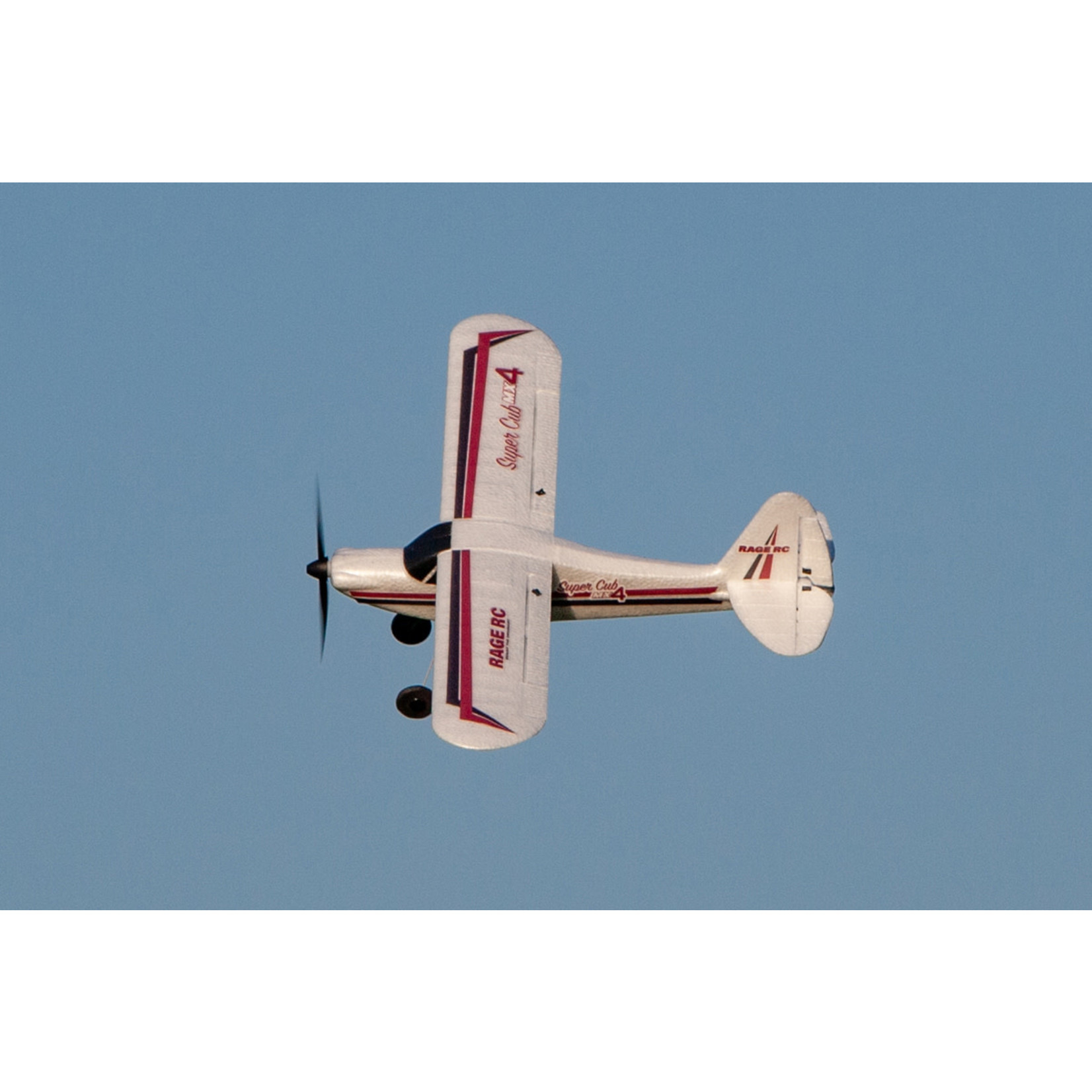 Rage RC #RGRA1114  Rage RC Super Cub MX4 Micro EP 4-Channel RTF Airplane with PASS System