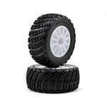 Traxxas Traxxas BFGoodrich Rally Tire w/Rally Wheel (2) (White) (Standard) #7473