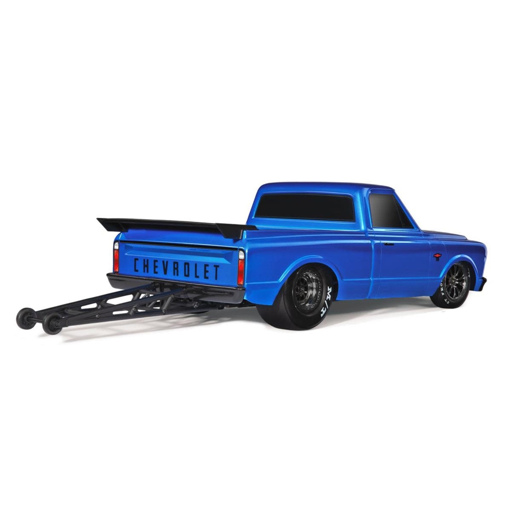 Traxxas Traxxas Drag Slash 1/10 2WD RTR No Prep Truck w/1967 Chevrolet C10 Body (Blue) w/TQi 2.4GHz Radio & TSM #94076-4-BLUE