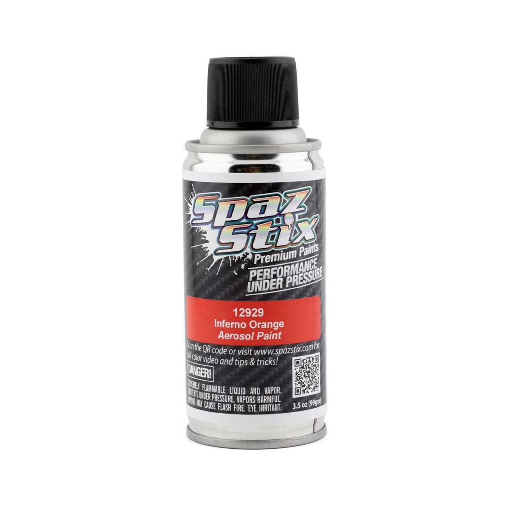 Spaz Stix #12929 Spaz Stix "Inferno Orange" Spray Paint (3.5oz)
