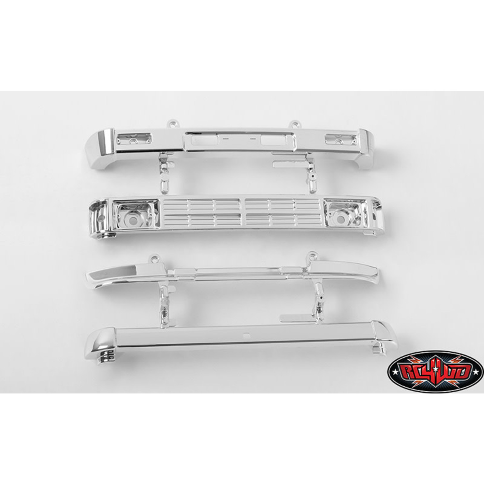 RC4WD RC4WD 1985 Toyota 4Runner and 1987 Toyota XtraCab Chrome Front Bumper #Z-B0186