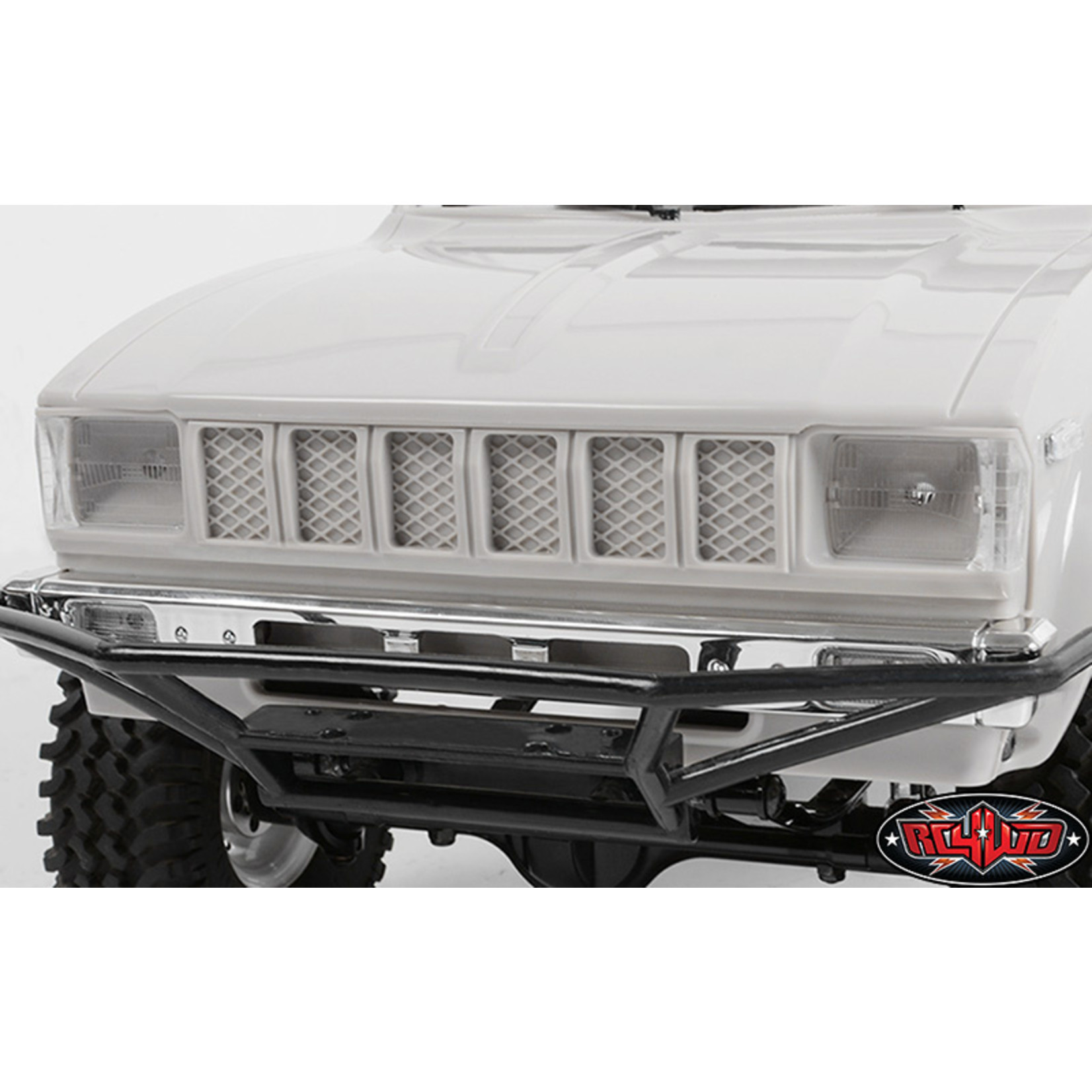 RC4WD RC4WD Mojave II Cab Back Panels & Grill Parts Tree (Primer Gray) #Z-B0074