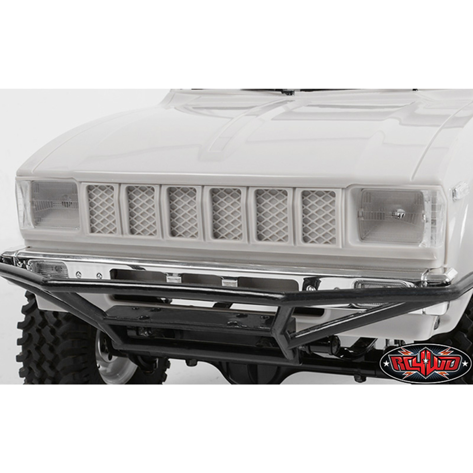 RC4WD #Z-B0074 RC4WD Mojave II Cab Back Panels & Grill Parts Tree (Primer Gray)