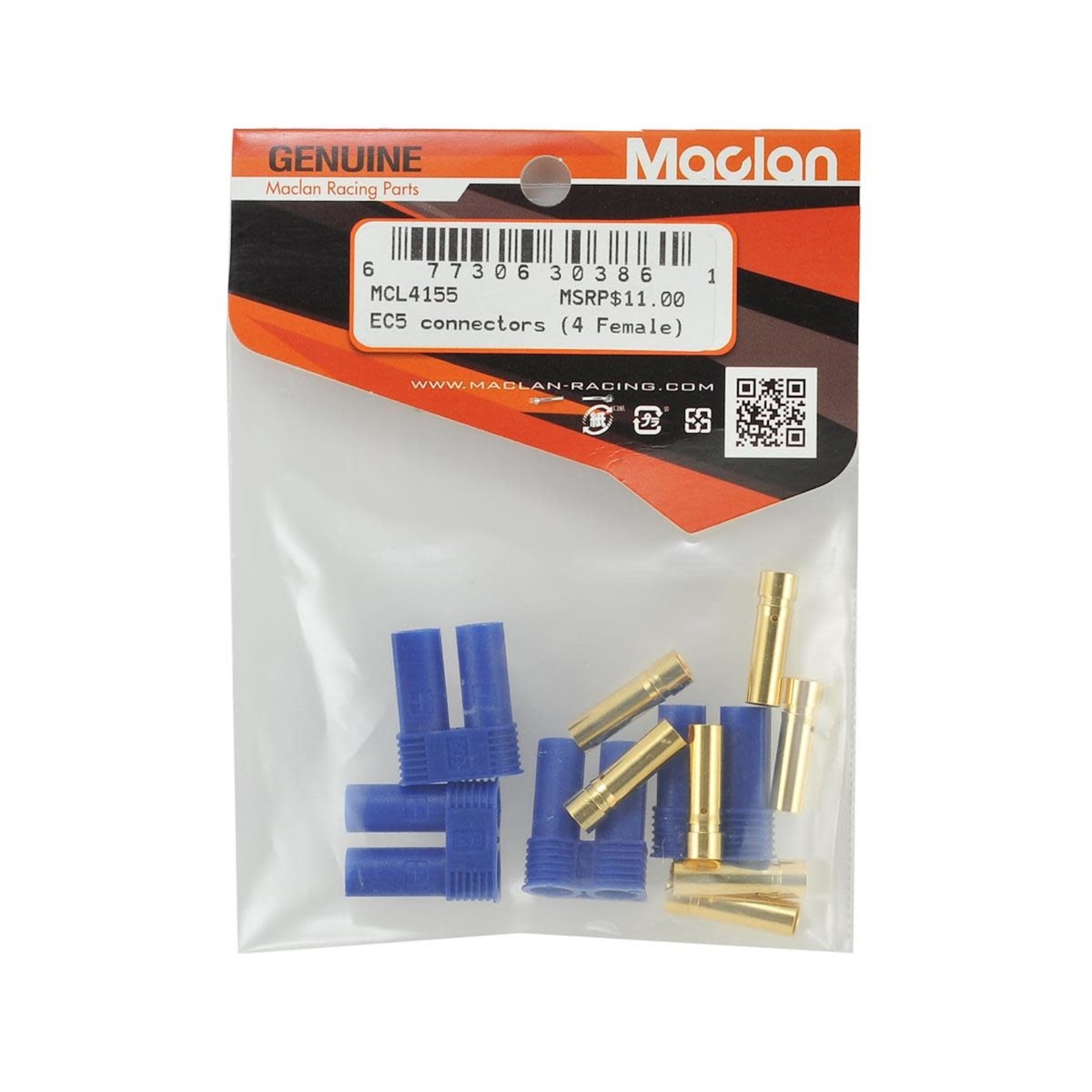 Maclan #MCL4155 Maclan EC5 Connectors (4 Female)