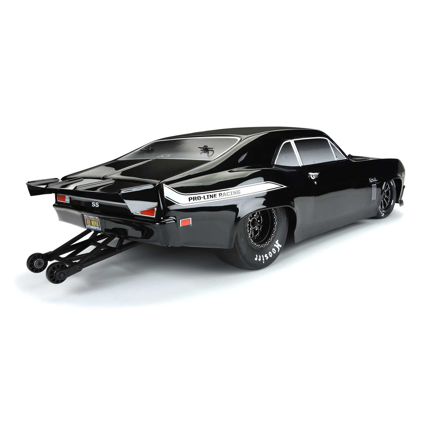 Pro-Line #3531-18 Pro-Line 1969 Nova Tough-Color Short Course No Prep Drag Racing Body (Black)