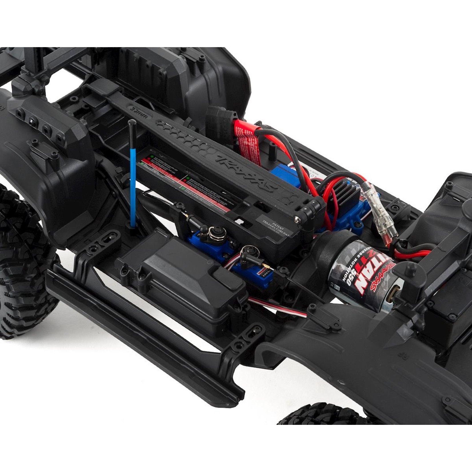 Traxxas #82076-4-RED Traxxas TRX-4 1/10 Trail Crawler Truck w/'79 Chevrolet K5 Blazer Body (Red) w/TQi 2.4GHz Radio