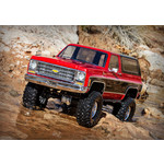 Traxxas #82076-4-RED Traxxas TRX-4 1/10 Trail Crawler Truck w/'79 Chevrolet K5 Blazer Body (Red) w/TQi 2.4GHz Radio