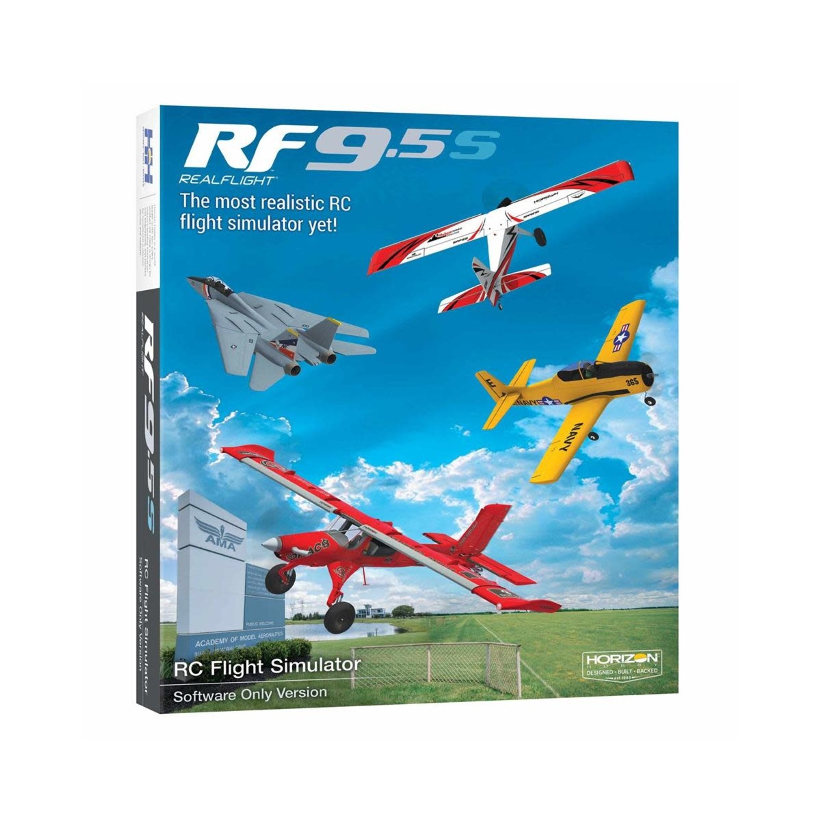 RealFlight #RFL1201S  RealFlight 9.5S RC Flight Simulator (Software Only)