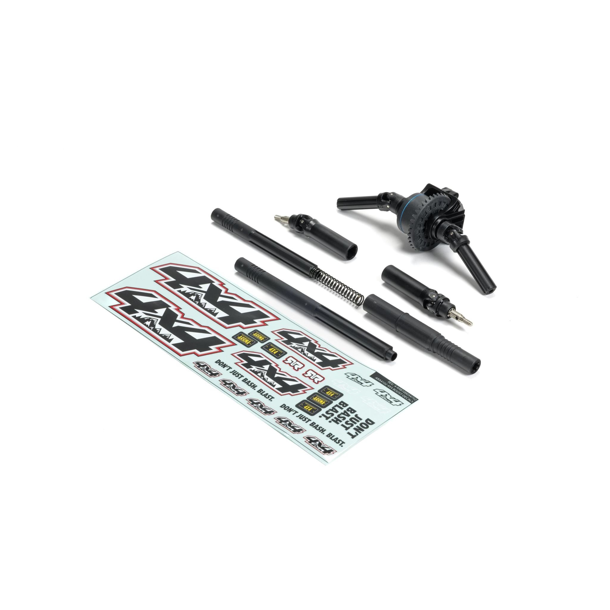Arrma 4X2 BOOST 4X4 Transmission Conversion Kit Arrma 4X2 BOOST 4X4 Transmission Conversion Kit