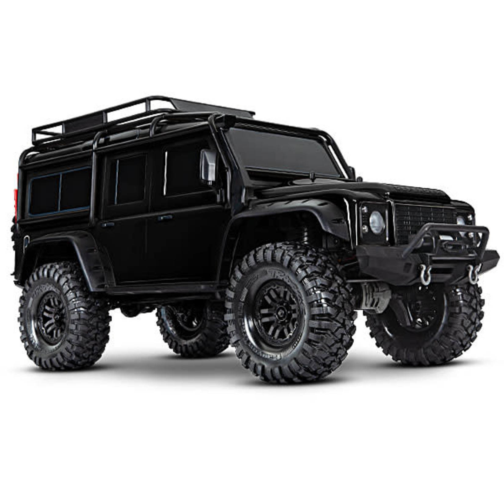 Traxxas Traxxas TRX-4 1/10 Scale Trail Rock Crawler w/Land Rover Defender Body (Black) w/XL-5 ESC & TQi 2.4GHz Radio #82056-4-BLK