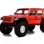 Axial Summer Sale #AXI03003T2  Axial SCX10 III "Jeep JLU Wrangler" RTR 4WD Rock Crawler (Orange) w/Portals & DX3 2.4GHz Radio