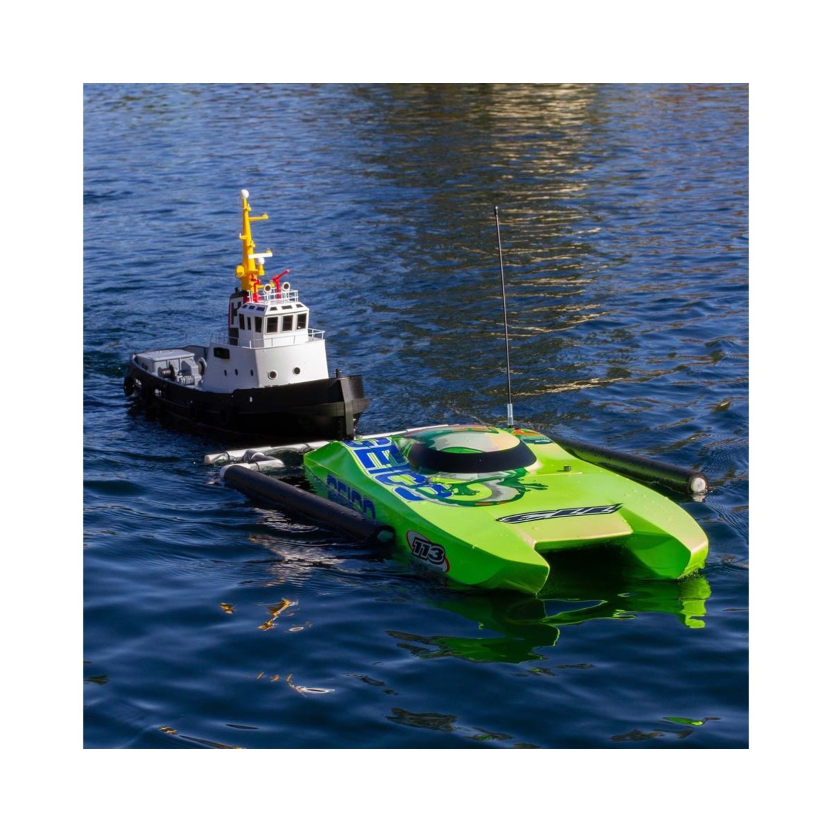 Pro Boat #PRB08036 Pro Boat Horizon Harbor 30" Brushed RTR Tug Boat w/2.4GHz Radio