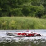 Pro Boat Pro Boat Blackjack 42" 8S Brushless RTR Electric Catamaran (White/Red) w/2.4GHz Radio System #PRB08043T2