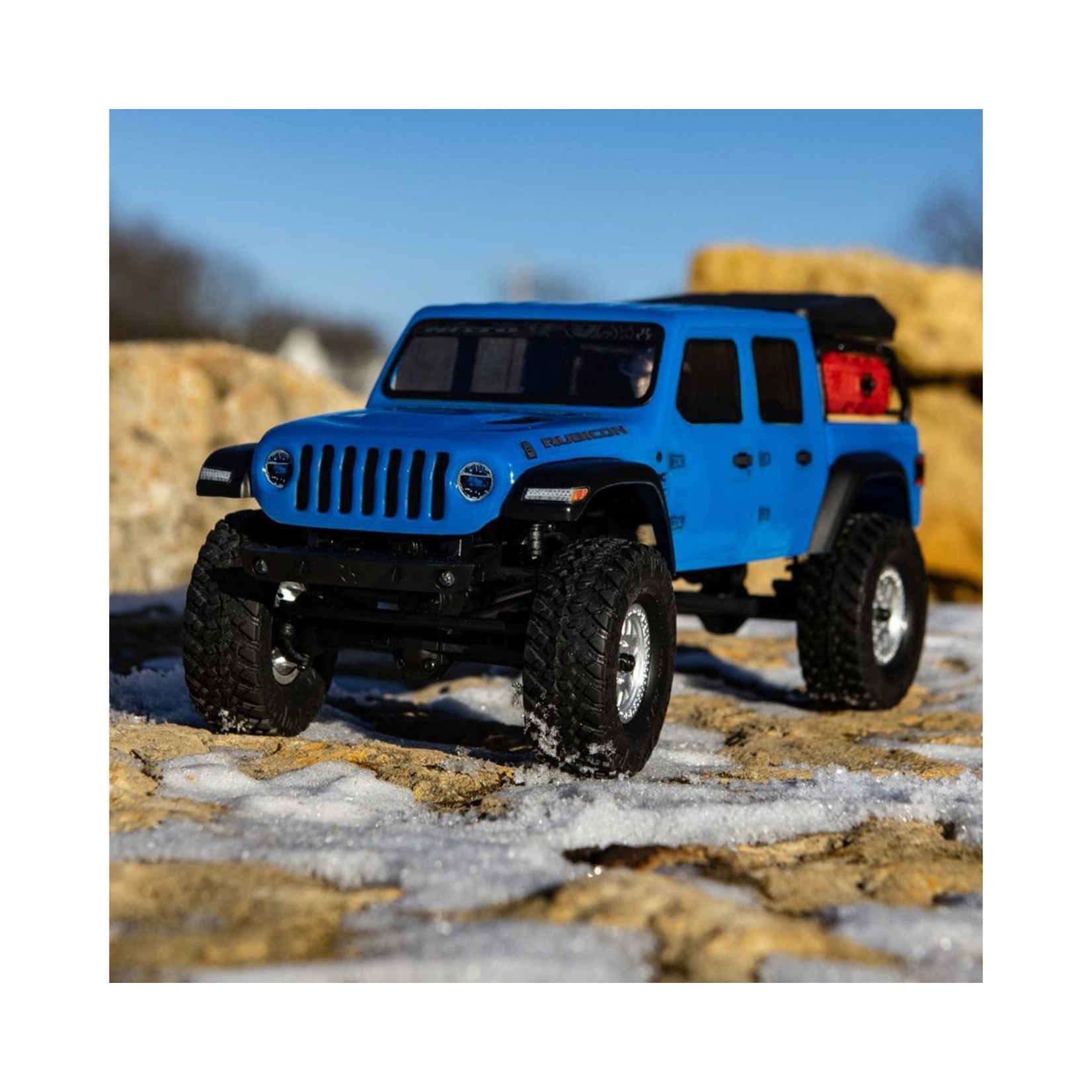 Axial #AXI00005T2  Axial SCX24 Jeep JT Gladiator 1/24 4WD RTR Scale Mini Crawler (Blue) w/2.4GHz Radio