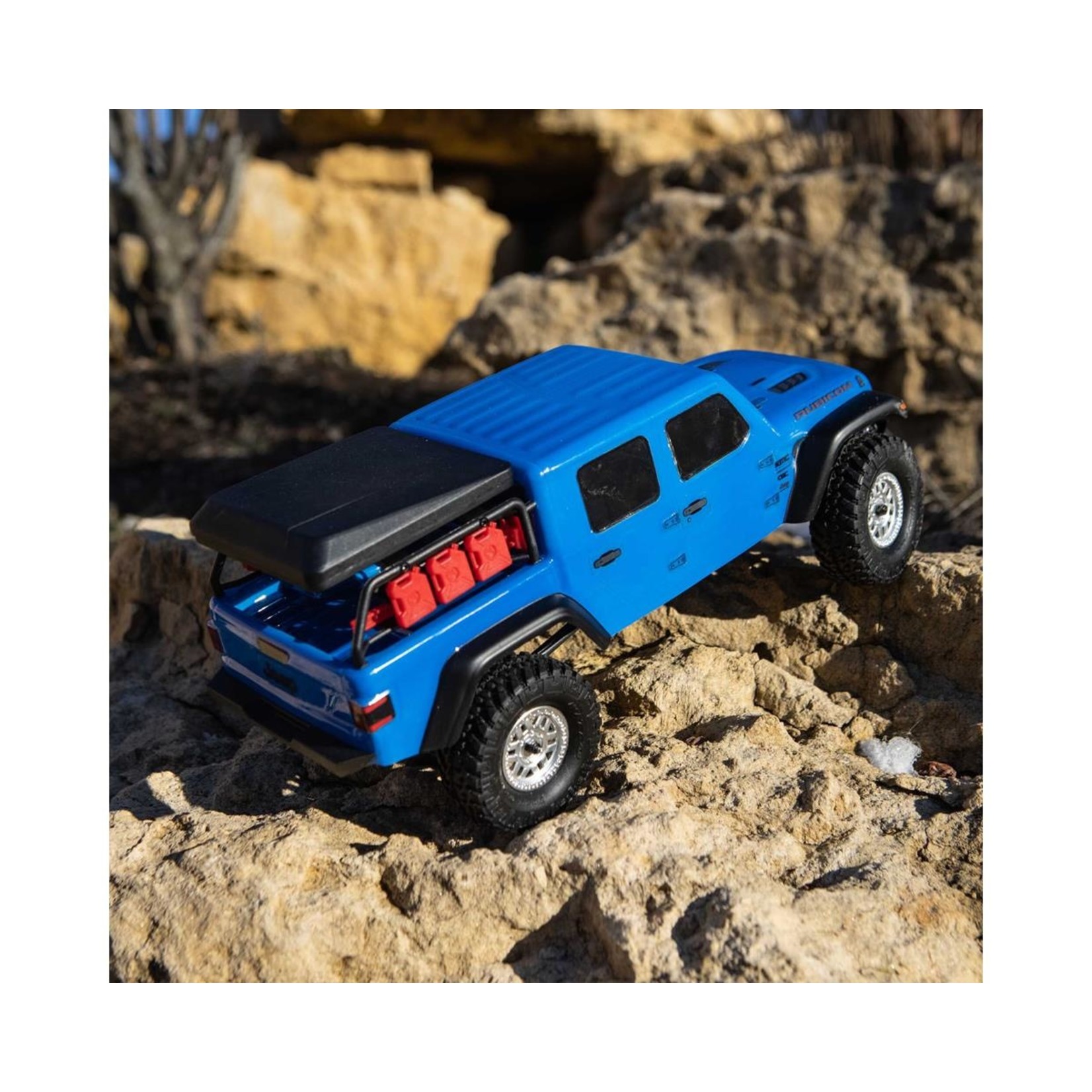 Axial #AXI00005T2  Axial SCX24 Jeep JT Gladiator 1/24 4WD RTR Scale Mini Crawler (Blue) w/2.4GHz Radio