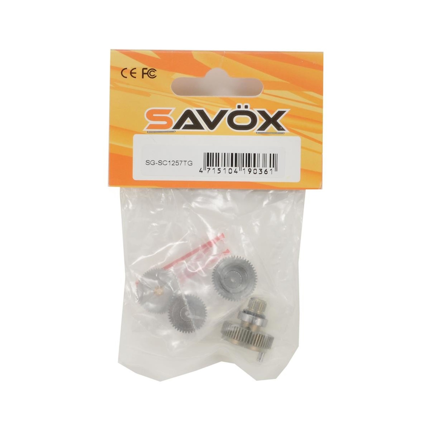 Savox Savox Titanium Gear Set w/Bearing #SG-SC1257TG