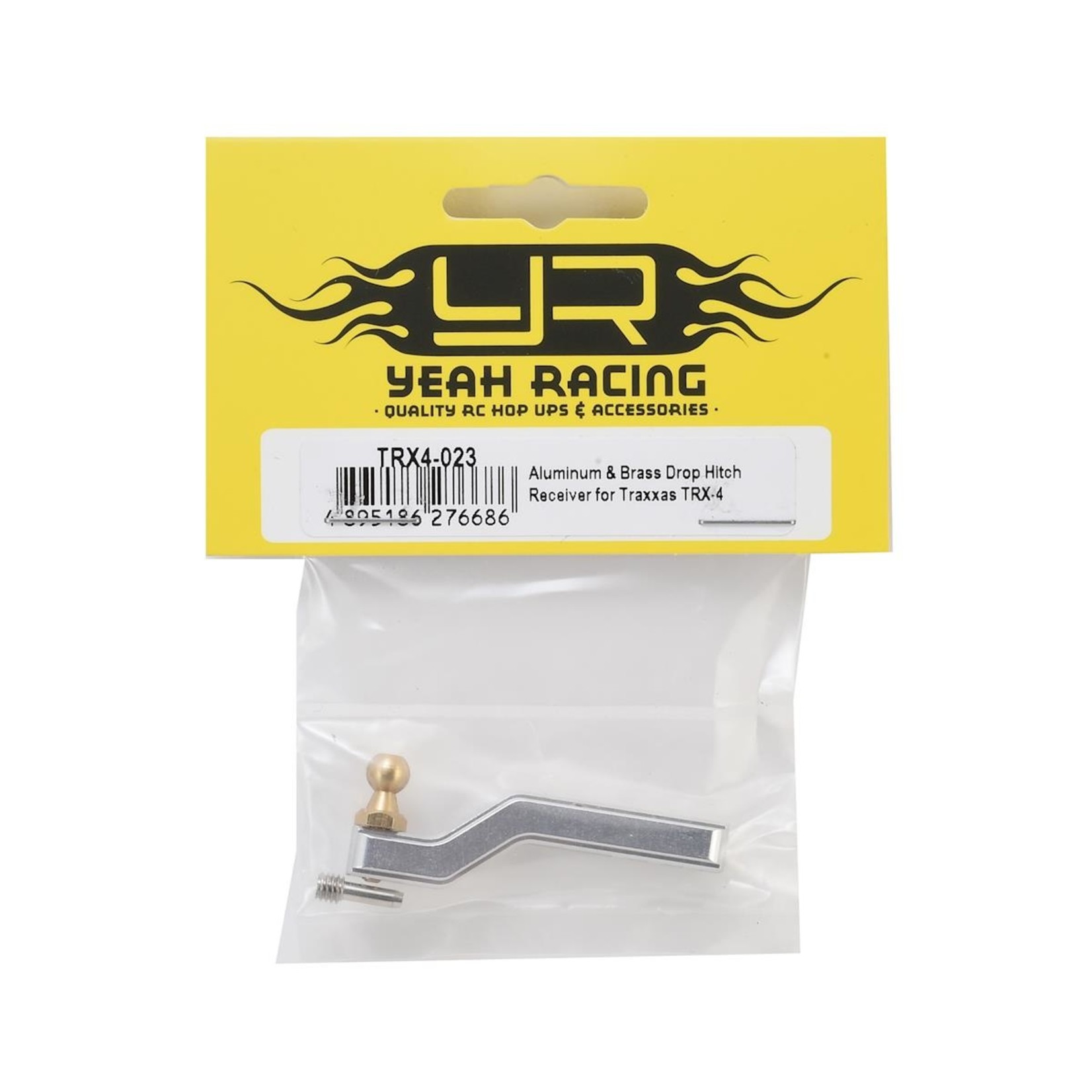 Yeah Racing Yeah Racing Traxxas TRX-4 Aluminum & Brass Drop Hitch Receiver #TRX4-023