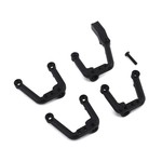 SSD RC #SSD00392 SSD RC Enduro Aluminum Shock Hoop Set (Black)