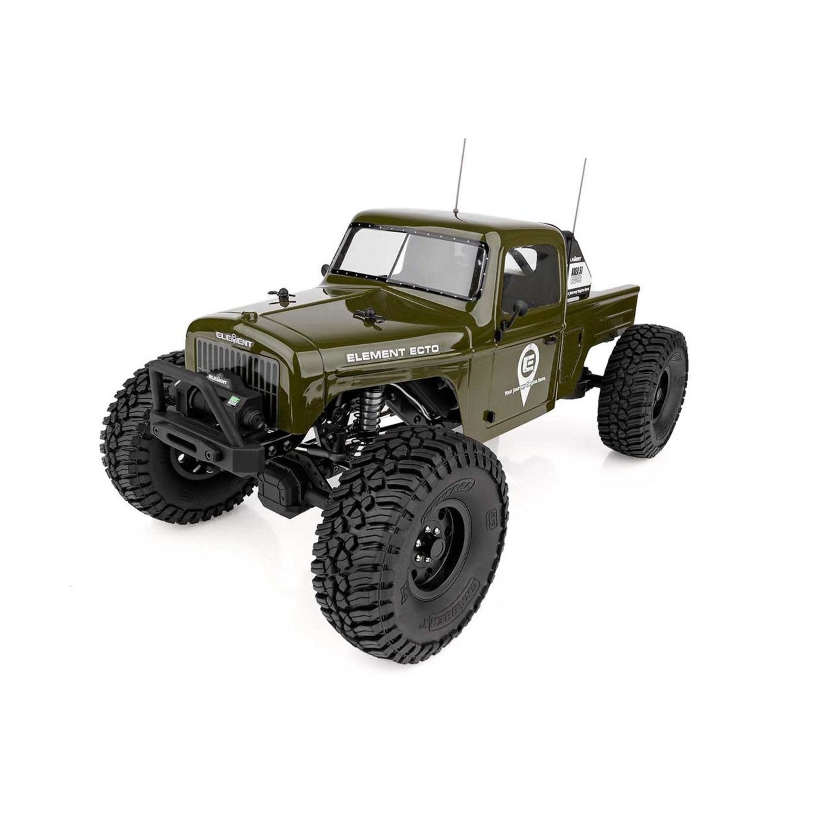 Element RC Summer Sale #40117 Element RC Enduro Ecto Trail Truck 4x4 RTR 1/10 Rock Crawler (Green) w/2.4GHz Radio