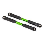 Traxxas Traxxas Sledge Aluminum Front Camber Link Tubes (Green) (2) #9547G