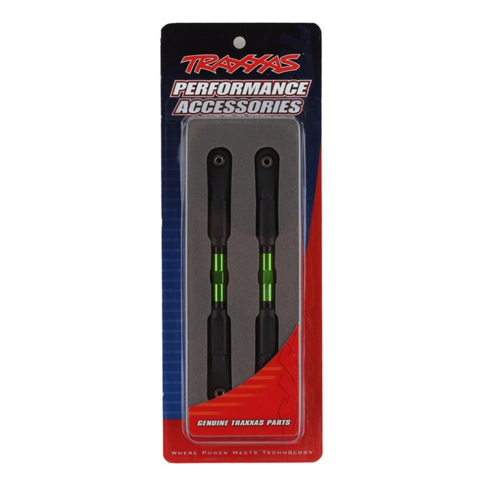 Traxxas Traxxas Sledge Aluminum Front Camber Link Tubes (Green) (2) #9547G