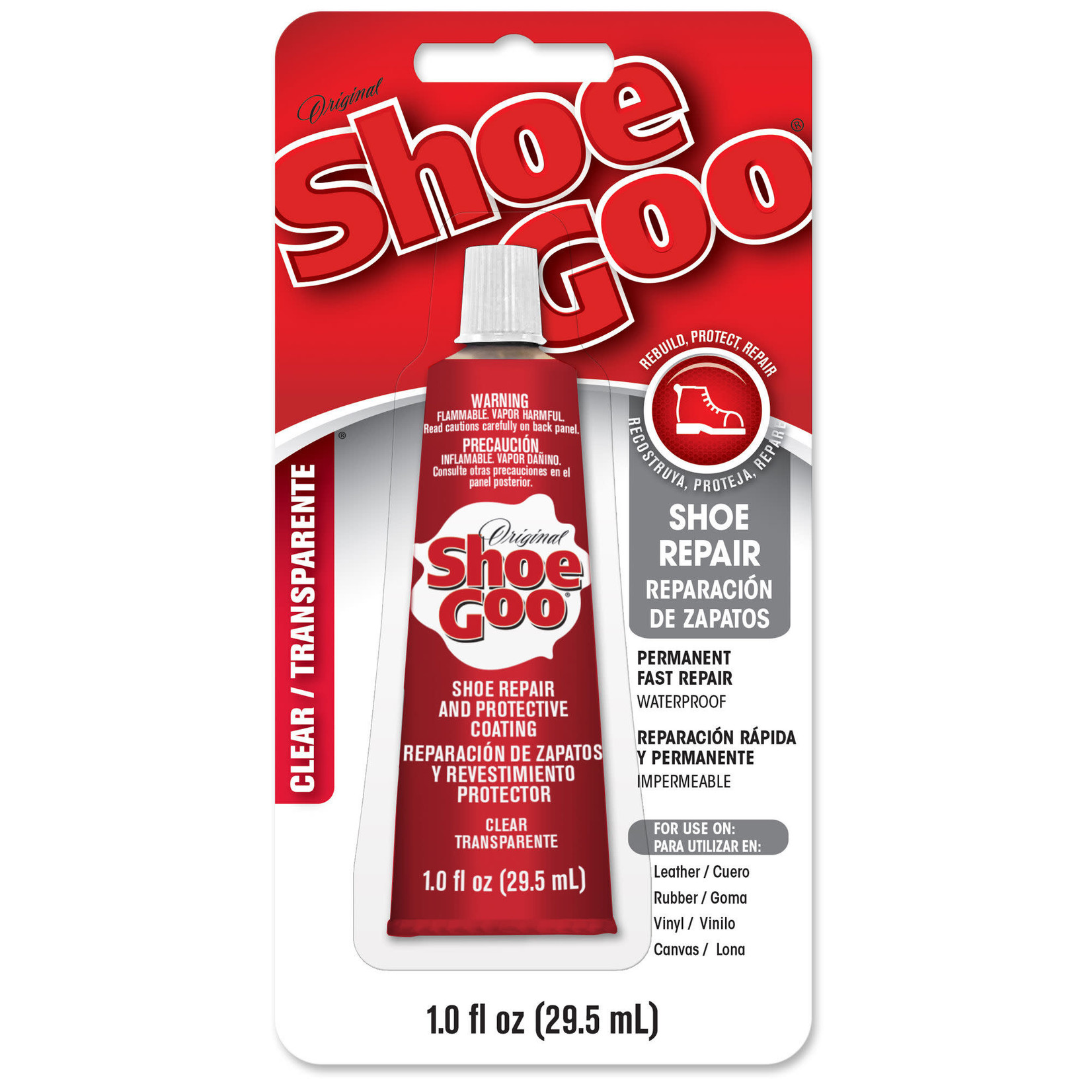Eclectic Products #ETC8001 Eclectic Products Waterproof Shoe Goo (Clear) 1oz