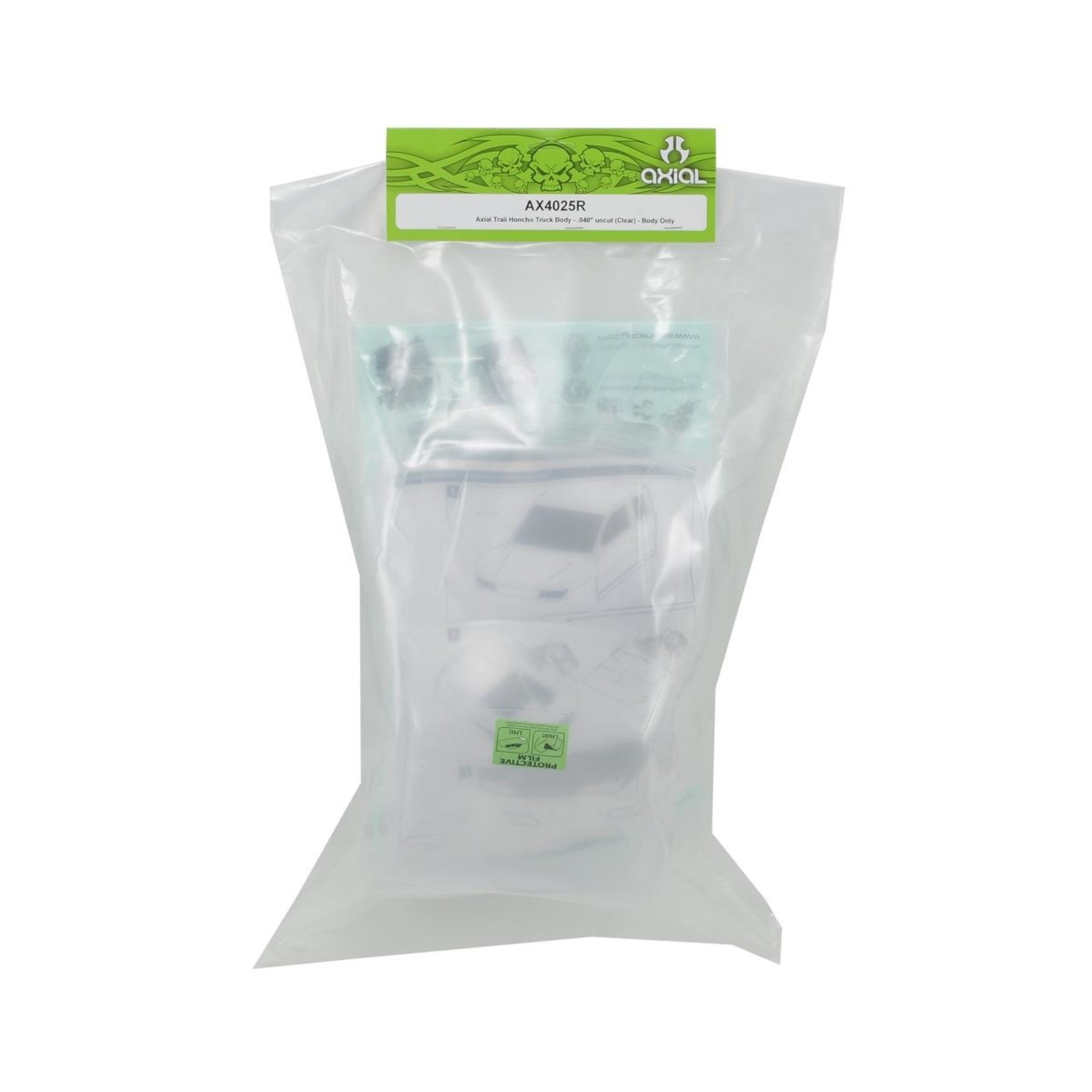 Axial #AX4025R Axial 1/10 Trail Honcho Clear Body