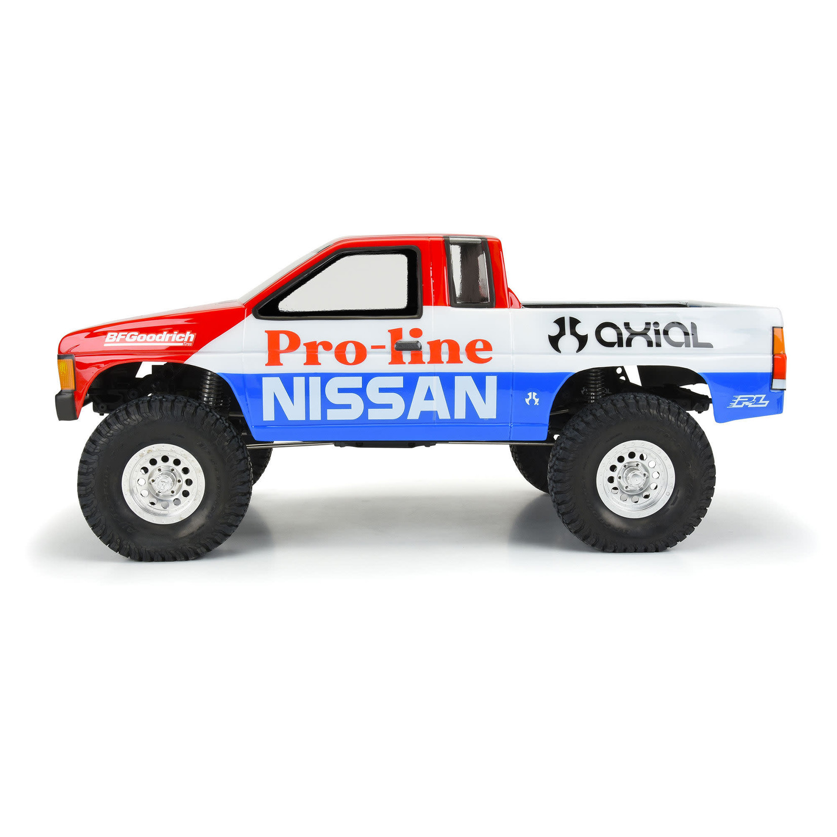 Pro-Line #3608-00 Pro-Line 1/10 1987 Nissan Hardbody D21 Clear Body 12.3" (313mm) WB Crawlers