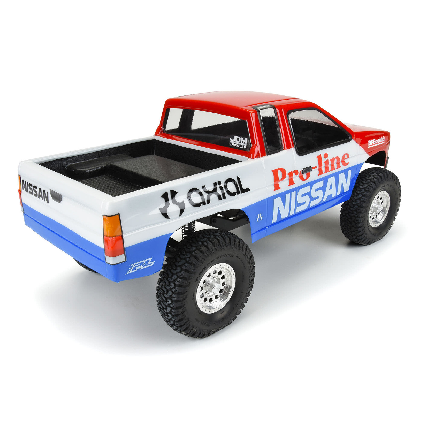 Pro-Line #3608-00 Pro-Line 1/10 1987 Nissan Hardbody D21 Clear Body 12.3" (313mm) WB Crawlers