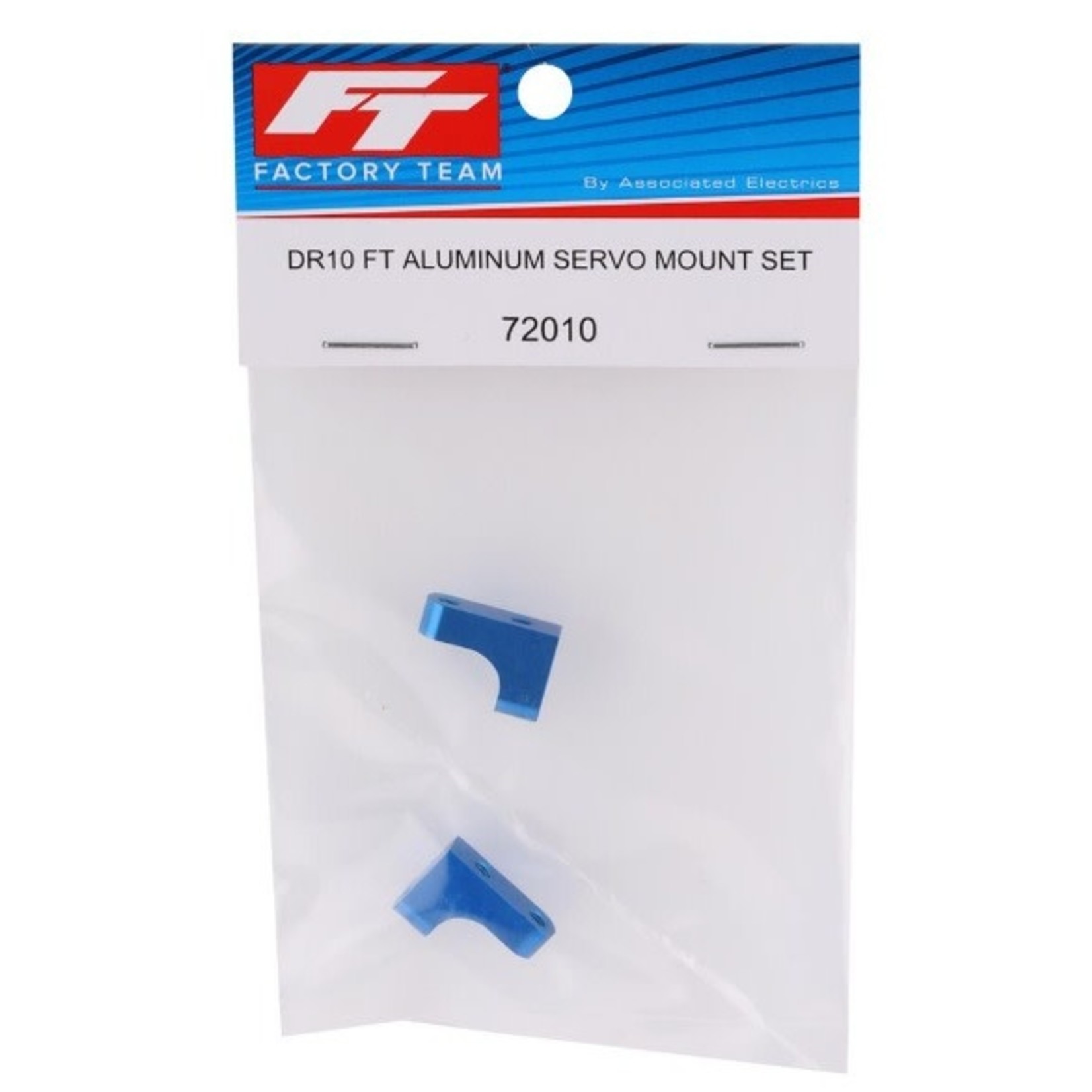 Team Associated Team Associated DR10 Factory Team Aluminum Servo Mount Set #72010