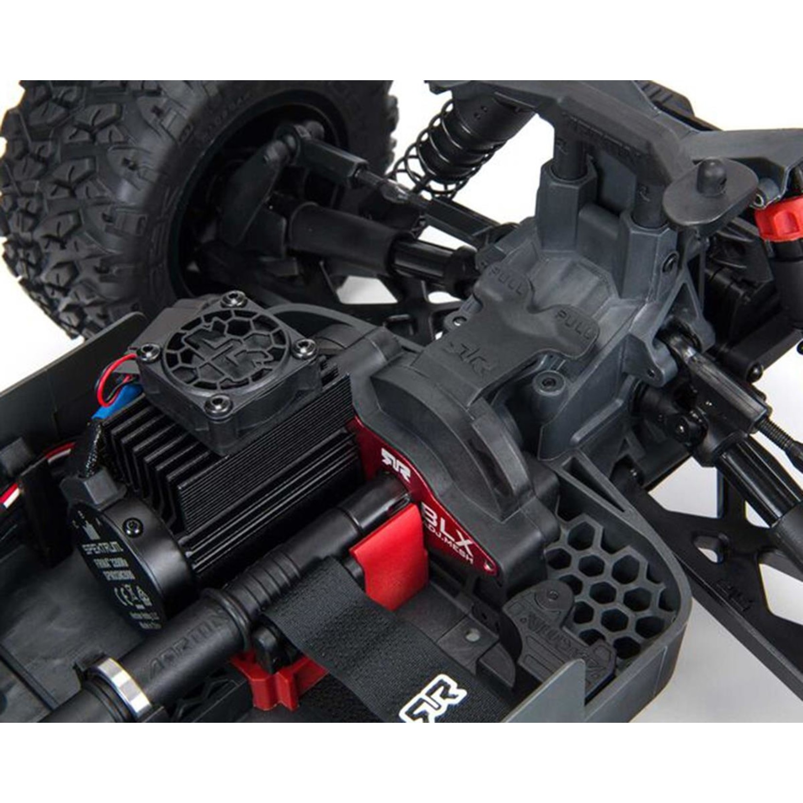 ARRMA #ARA4312V3 Arrma Big Rock 4X4 V3 3S BLX 1/10 RTR Brushless Monster Truck (Black) w/Spektrum SLT3 2.4GHz Radio