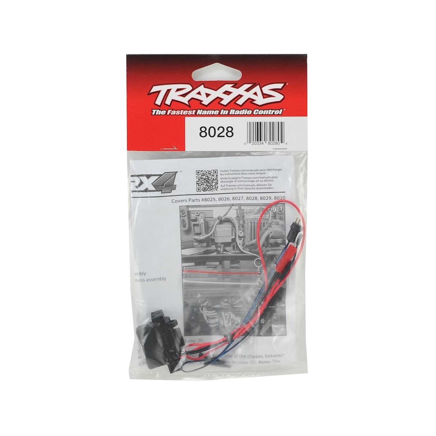 Traxxas Traxxas TRX-4 LED Power Supply w/3-In-1 Wire Harness #8028